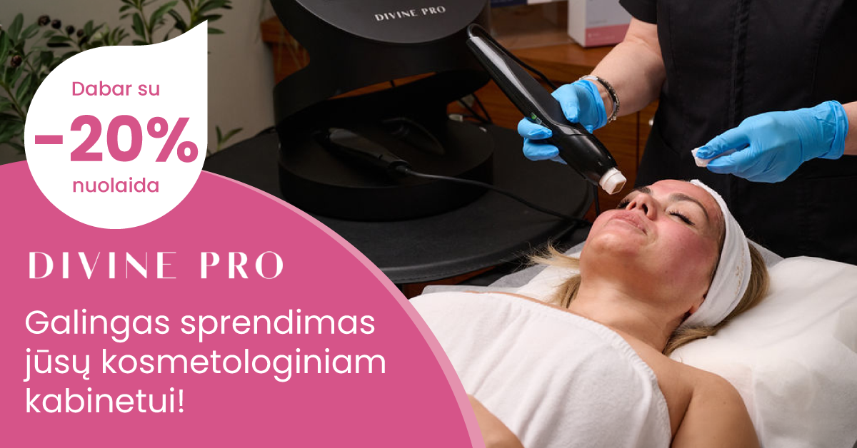 Kosmetologinė Pollogen Divine Pro mikroadatinės terapijos ir radiodažnio platforma