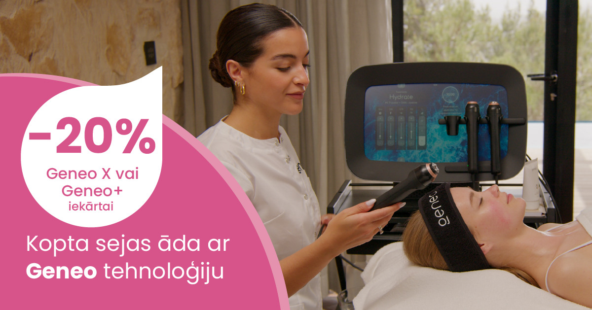 Kosmetoloģijas platforma POLLOGEN GENEO X ar skābekļa, ESA, radiofrekvences un ultraskaņas aplikatoriem