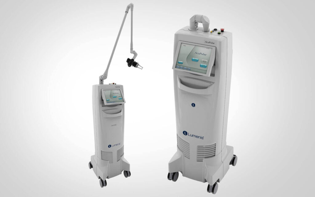 LUMENIS ACUPULSE™ dermatological CO2 laser with fractional and surgical ...