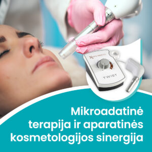 Bilietas į seminarą „Mikroadatinė terapija ir aparatinės kosmetologijos sinergija“